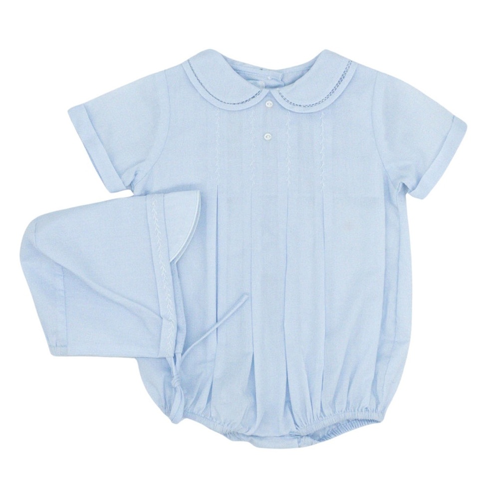 Petit Ami Boys Collared Bubble